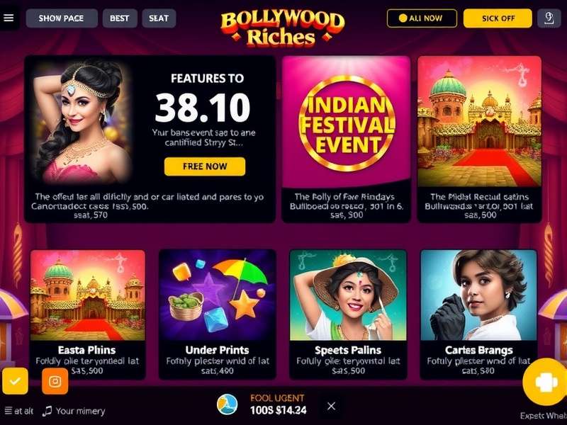 Bollywood Riches Features Showcase